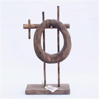 手工编制原木工艺摆件田园温馨民宿装饰品 Show pictures