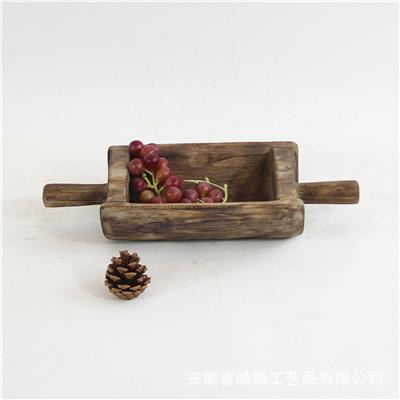 手工制作工艺托盘摆盘零食水果盘家居民宿桌面装饰器皿 Show pictures