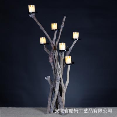ins法式轻奢创意蜡烛台装饰品摆件客厅餐桌浪漫烛光晚餐婚庆道具 Show pictures