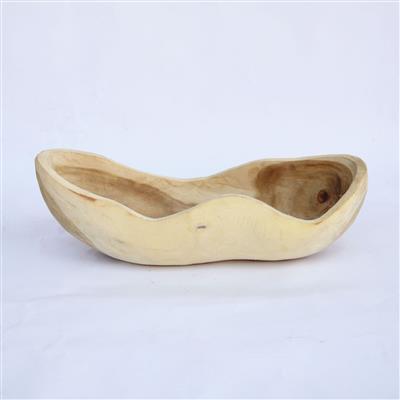 手工制作胡桃木船形装饰托盘果盘家居桌面摆件工艺品 Show pictures