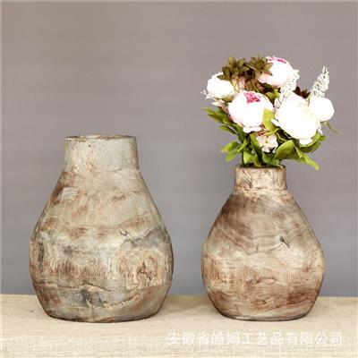 现代轻奢家居民宿别墅售楼处软装搭配花瓶花桶花器工艺品 Show pictures