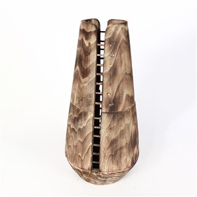 北欧简约ins木质镂空花瓶花盆民宿样版间售楼处玄关摆件装饰 Show pictures