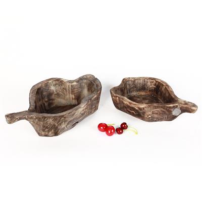 手工制作木质绿植多肉花盆托盘零食水果盘不规则储物器皿 Show pictures