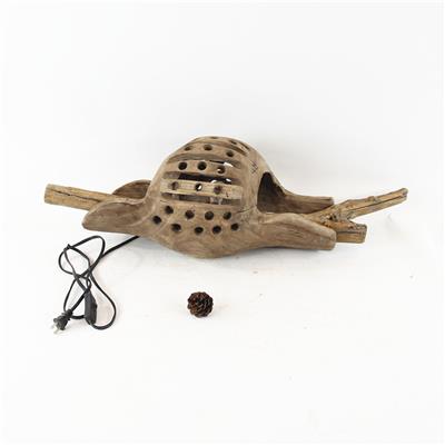 手工制作原木工艺落地台灯田园温馨民宿酒店装饰灯具 Show pictures